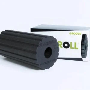 Blackroll Foamroller Groove Standard Black Snabb leverans