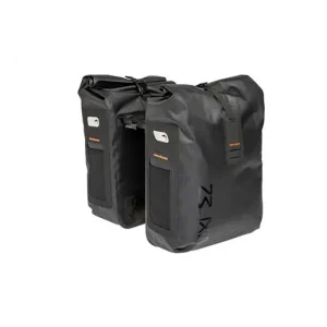 Cykelväska Pakethållare New Looxs Varo Double Pannier Rt 40 L Black I lager