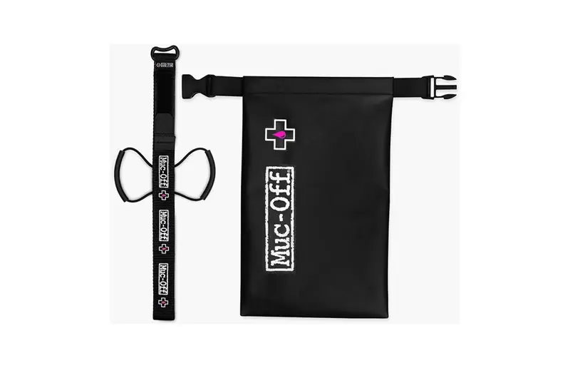 Premium Mucoff Ramväska Utility Frame Strap & Waterproof Cargo Bag Bundle Black