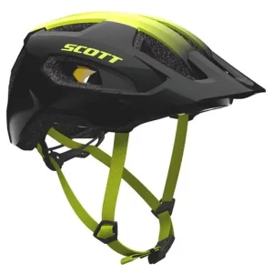 Cykelhjälm Scott Supra Plus Black/Radium Yellow Erbjudande