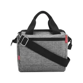 Begränsat antal KLICKfix Roomy Lenkertasche (4 Liter | twist silver | utan styraadapte