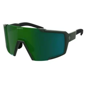 Scott Solglasögon Shield Compact Kaki Green/Green Chrome Handla nu