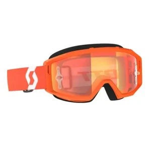 Scott Goggles Primal Orange/White/Orange Chrome Works Rea