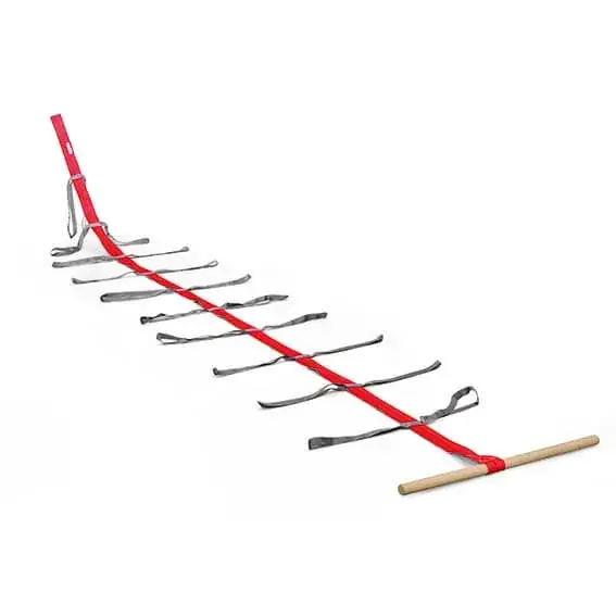 Expressleverans Balans och samarbets slackline