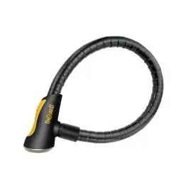Snabb leverans Onguard Rottweiler 8025E Panzer Kabelås (eBike | 180cm | Ø25mm | svart