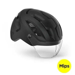 Lägg i varukorgen MET Cykelhjälm Intercity MIPS Black/Matt Glossy