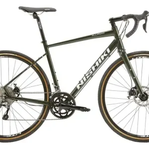 risnedsättning Nishiki Gravel Bike Allroad Herr 24in Mossgrön