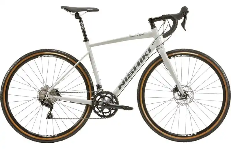 Expressleverans Nishiki Gravel Bike Xone Herr 24in Askgrå