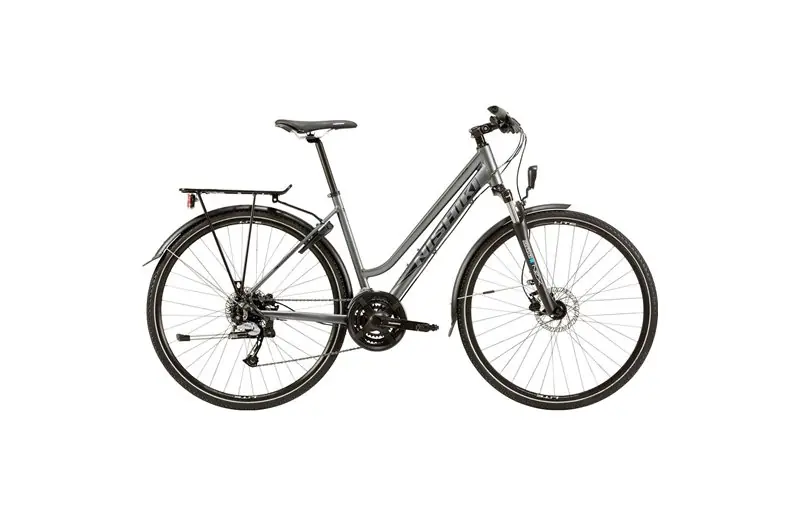 Lågt pris Nishiki Cityhybrid Xc Five Dam Ms Lavagrå