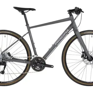I lager Principia Gravel Bike Gravel Hybrid 700c Acera 2x9sp Matte Grey