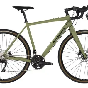 Principia Gravel Bike Gravel Alu 700c Grx Rx400 2x10sp Matte Green Nedsatt pris