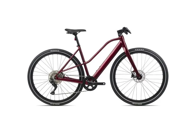 Orbea Elcykel Hybrid Vibe Mid H30 Metallic Dark Red (Gloss) Snabb frakt