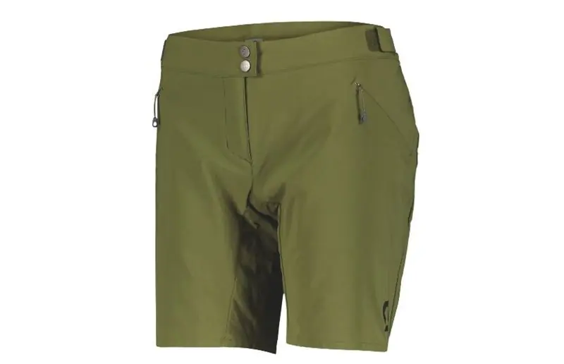 risnedsättning Scott Cykelshorts Dam Endurance ls/fit Med pad Fir Green