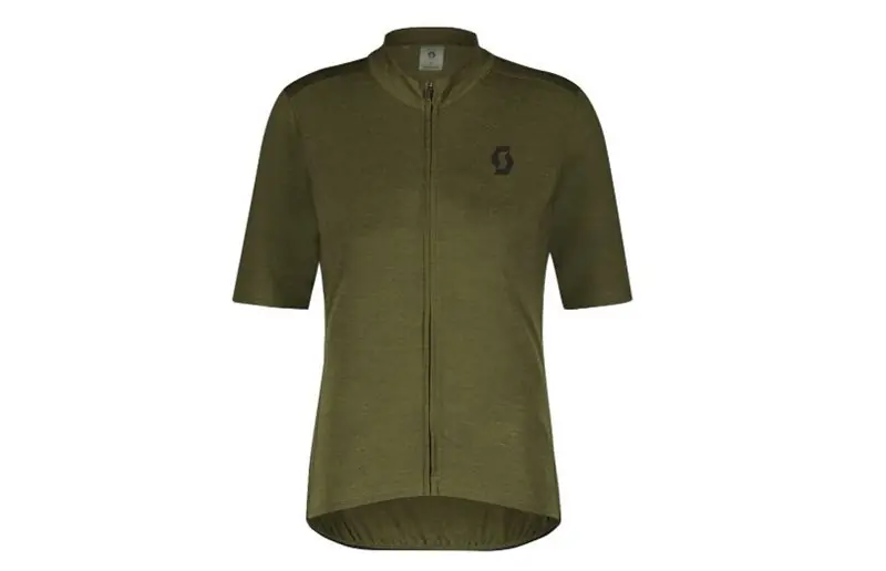 Nedsatt pris Scott Cykeltröja Gravel Merino SS Fir Green/Black