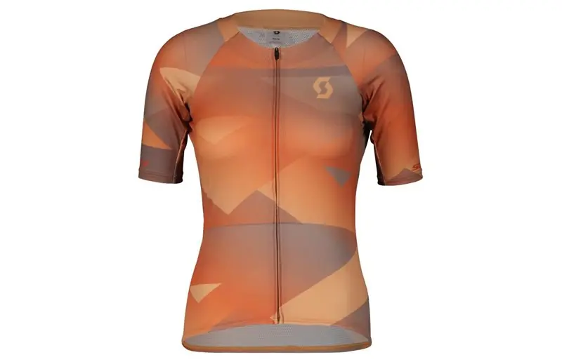 Säker betalning Scott Cykeltröja Dam RC Premium Climber SS Rose Beige/Braze Orange