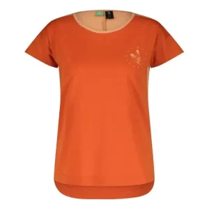 Billig Scott Cykeltröja Dam Trail Flow DRI SS Braze Orange/Rose Beige