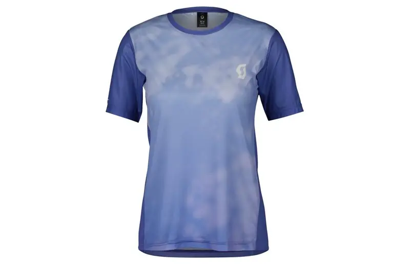 Fynd Scott Cykeltröja Dam Trail Flow SS Moon Blue/Dream Blue