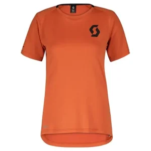 Billig Scott Cykeltröja Dam Trail Vertic Pro SS Braze Orange