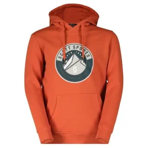 Scott Fritidströja Hoody Barn's Casual LS Braze Orange Trygg betalning
