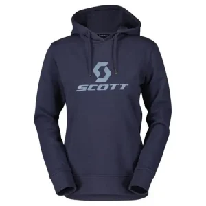 Beställ idag Scott Fritidströja Hoody Dam Icon LS Dark Blue