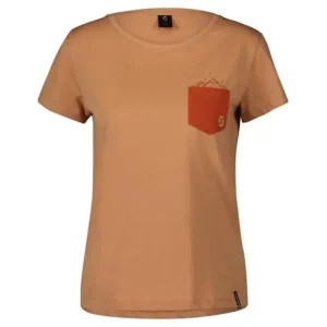 Scott Fritidströja Tee Dam Pocket SS Rose Beige Erbjudande
