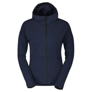 Trygg betalning Scott Cykeljacka Hoody Dam Commuter Merino Dark Blue