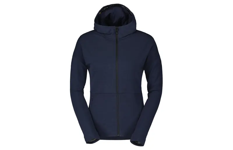 Trygg betalning Scott Cykeljacka Hoody Dam Commuter Merino Dark Blue