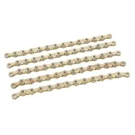 XLC CC-C05 Cykelkedja (1/2 x 11/128 | 118 Länkar | 11 växlar | guld/gu Lägg i varukorgen