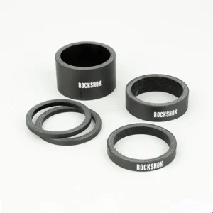 Billigare Rockshox Spacer set 2.5/5/10/20mm Gloss White Logo