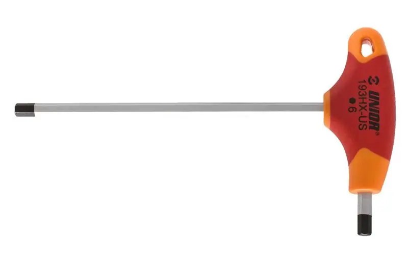 risnedsättning UNIOR Insexnyckel Thandle Hex Wrench 8 Red