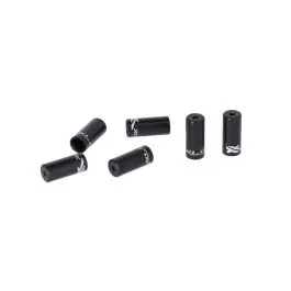 Extra rabatt XLC SH-X07 Ändkåpor för Växelkablar (svart | Invändig diameter 4,0mm 5
