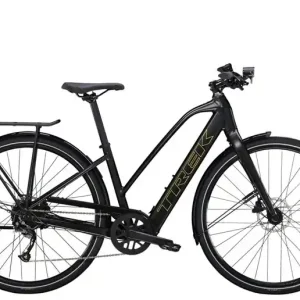 Trek Elcykel Dam Fx+ 2 Stagger Satin Trek Black Sänkt pris