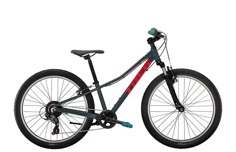 Trek Barncykel Precaliber 24 8-växlad Dämpad Framgaffel Nautical Navy Utförsäljning