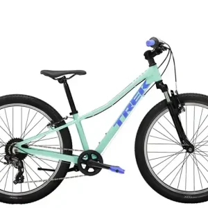 Trek Barncykel Precaliber 24 8-växlad Dämpad Framgaffel Aloha Green Utförsäljning