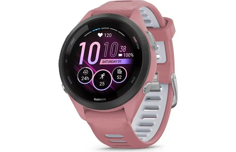 Begränsat antal Träningsklocka Garmin Forerunner 265S Pink