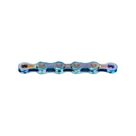 Expressleverans KMC X12 Fahrradkette (126 Glieder | 12-fach | aurora blue) köpa billig