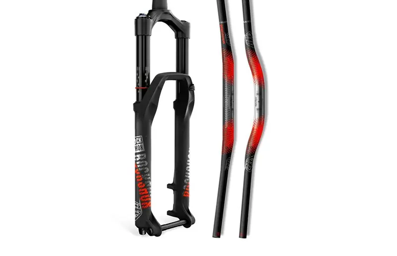 ROCKSHOX Decal kit 35 mm for PIKE/Lyrik/Yari/Domain/Revelation (2018+) Troy Lee Designs Fri frakt