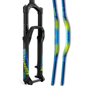 I lager ROCKSHOX Decal kit 35 mm for PIKE/Lyrik/Yari/Domain/Revelation (2018+) Troy Lee Designs