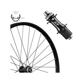 Beställ nu Roland Taurus 21 Disc Centerlock 28" Hinterrad (36 Loch | XT M8010 Nab