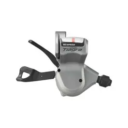 Begränsat erbjudande Shimano Tiagra SL-4600 Schalthebel (links | 2-fach | silber) köpa bill