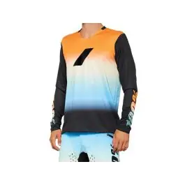 Handla nu 100% R-Core X LE Långärmad Cykeltröja (sunset) köpa billigt .