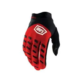 100% Airmatic Cykelhandskar (röd / svart) köpa billigt Billigare