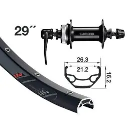 BikeParts Rodi Black Rock Bakhjul (29" | FH-QC300) köpa billigt  velo Outlet