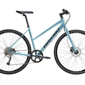Populärt val Nishiki Comp Nine Blue - Damcykel - 2023