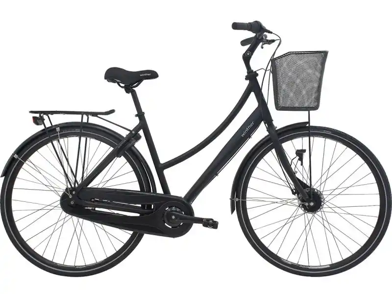 Begränsat erbjudande Winther 2 Svart - Damcykel - 2026