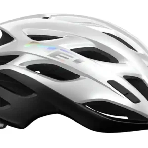 Extra rabatt MET Estro Mips Cykelhjälm, White Holographic/Glossy
