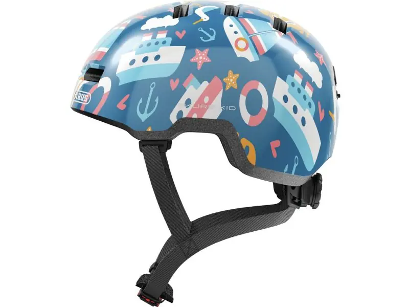 Abus Skurb Kid Cykelhjälm, Blue Sailor Outlet