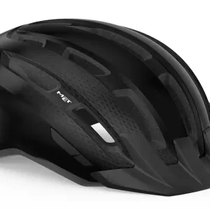 MET Downtown Cykelhjälm, Black/Glossy Trygg betalning