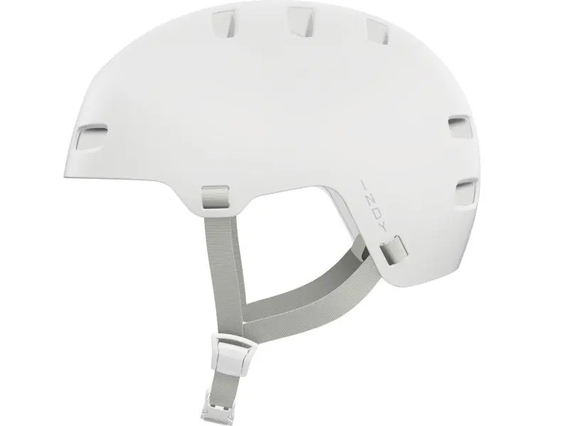 Abus Indy Cykelhjälm, Pure White Endast idag