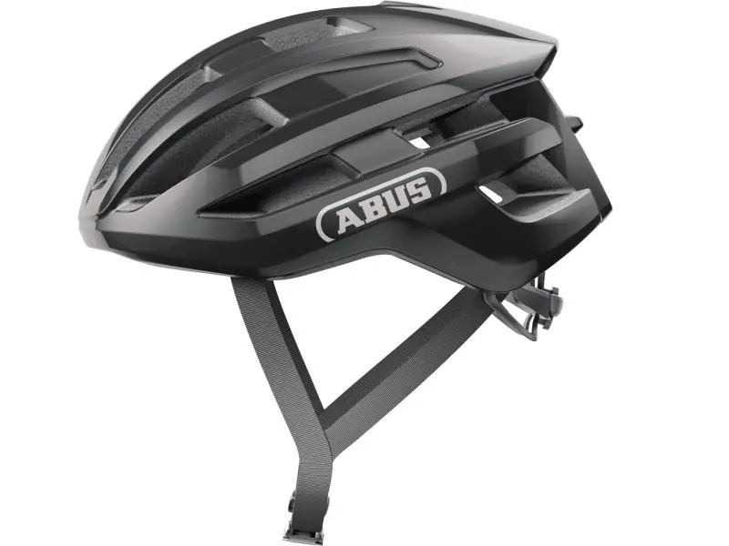 Abus PowerDome Cykelhjälm, Shiny Black Nyhet